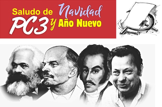 Saludo de Navidad y Año Nuevo del Partido Comunista Clandestino de Colombia