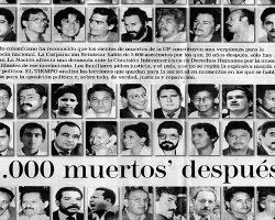 Castigo para los asesinos del Estado que mataron a la UP